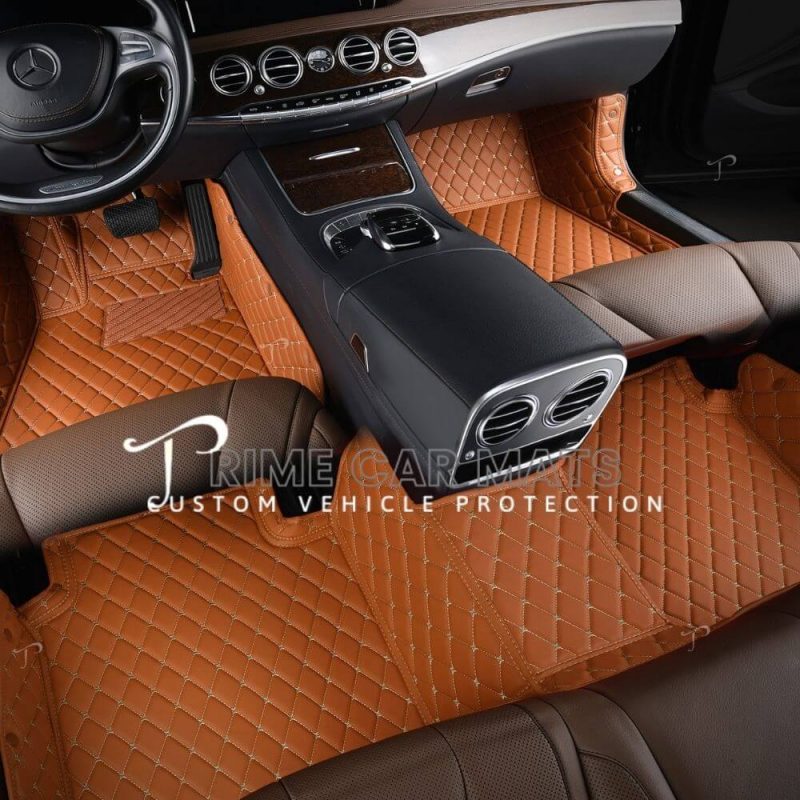Brown Car Mats Set